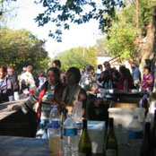 Indre-et-Loire, venez manger, vous restaurer  la fte de la bernache de Reugny, c'est aussi l'occasion de spectacles, d'un vide-grenier, d'une foire...