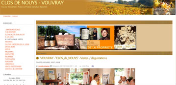 Le domaine du Clos de Nouys  Vouvray.