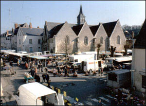 Le marché de Vernou-sur-Brenne