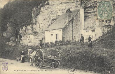 Les maisons de vignerons d'autrefois - Montlouis-sur-Loire.