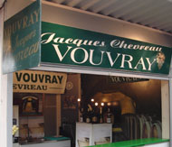 Stand de Jacques Chevreau  la Foire de Tours.