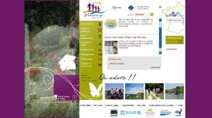 Site internet de l'office intercommunal de Tourisme  Au Pays du Vouvray  de la Communaut de Communes du Vouvrillon.