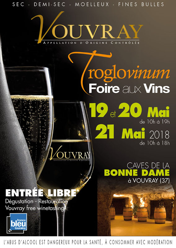 TROGLOVINUM FOIRE AU VIN VOUVRAY AOC