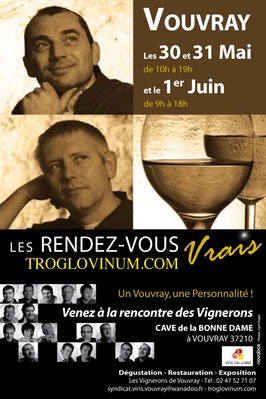 TROGLOVINUM: FOIRE AUX VINS de VOUVRAY 2009 - La Cave de la Bonne Dame - 20, Rue de la Bonne Dame, 37210 VOUVRAY. Syndicat des Vignerons de lAire dAppellation Vouvray.