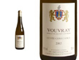 Bouteille de Vouvray moelleux